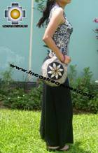 Round Handbag sheep wool night star - Product id: HANDBAGS09-35 Photo04