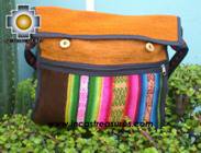 Sheep wool handbag from Cuzco apu-rainbow - Product id: HANDBAGS09-54 Photo04