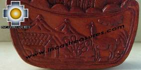 Home Decor leather beverage coasters andean - Product id: home-decor10-08 Photo03