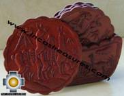 Home Decor leather beverage coasters andean - Product id: home-decor10-08 Photo02