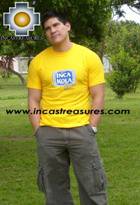 100% Pima Cotton Tshirt Inca Kola - Product id: cotton-tshirt09-03 Photo03