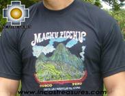 100% Pima Cotton Tshirt Machu Picchu - Product id: cotton-tshirt09-07 Photo02