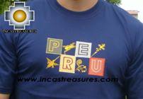 100% Pima Cotton Tshirt Nazca Blue - Product id: cotton-tshirt09-10 Photo02