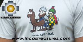 100% Pima Cotton Tshirt Peru 1531 - Product id: cotton-tshirt09-14 Photo02