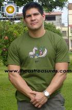 100% Pima Cotton Tshirt Peru Lake - Product id: cotton-tshirt09-20 Photo03