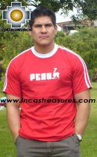 100% Pima Cotton Tshirt Peru Red - Product id: cotton-tshirt09-23 Photo03