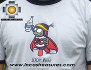 100% Pima Cotton Tshirt Super Cholo - Product id: cotton-tshirt09-28 Photo02