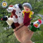 Hand-Knit finger puppet  farm Special- Product id: TOYS08-44, photo 03