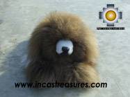 Happy little brown dog- alpaca stuffed animal - KUKIN - Product id: TOYS08-27 Photo01