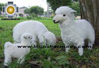 Alpaca Stuffed Animals Sheep Family - Product id: TOYS08-39 Photo11