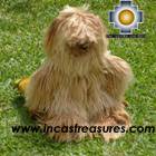 Golden long hair of suri alpaca, Mechas