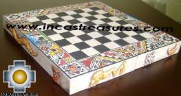 Big wooden classic Chess Set - 100% handmade - Product id: toys08-66chess, photo 09