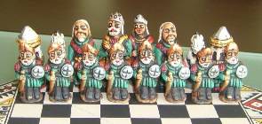 Big wooden royal Chess Set - 100% handmade - Product id: toys08-67chess, photo 10
