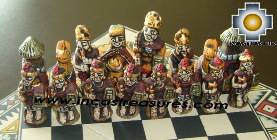 Big wooden royal Chess Set - 100% handmade - Product id: toys08-67chess, photo 07