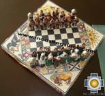 Big wooden royal Chess Set - 100% handmade - Product id: toys08-67chess, photo 06