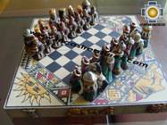 Big wooden royal Chess Set - 100% handmade - Product id: toys08-67chess, photo 01
