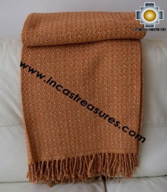 Alpaca Blanket lucuma  - Product id: alpacablanket16-01 Photo03