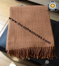 Alpaca Blanket lucuma  - Product id: alpacablanket16-01 Photo03