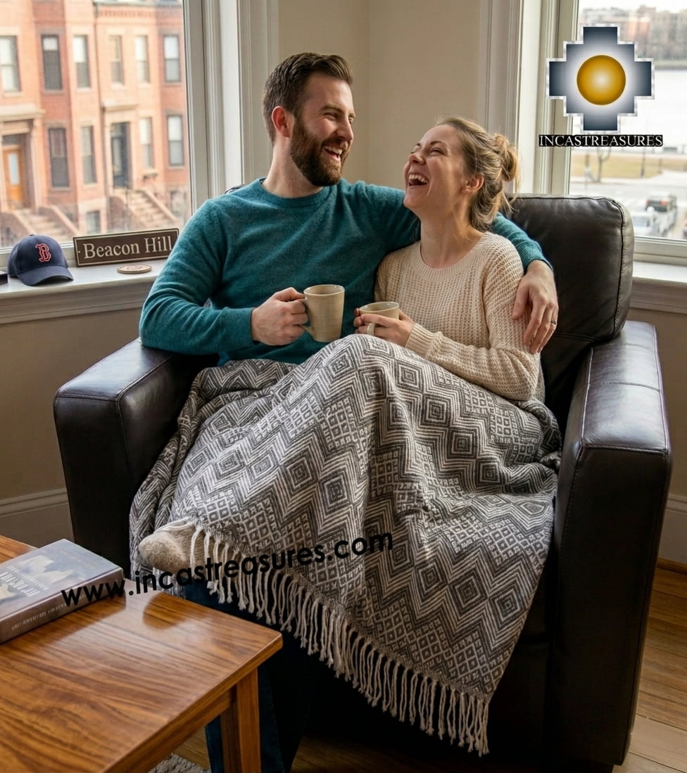 Alpaca Blanket illariy  - Product id: alpacablanket15-01 Photo03