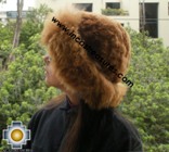 Alpaca fur hat cuajone Camel - Product id: ALPACA-FUR-HAT-11-05 Photo03