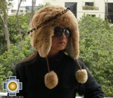 Alpaca fur hat earflaps chullo - Product id: ALPACA-FUR-HAT-11-06 Photo03