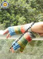 Alpaca Wool Hand Knit Mittens gloves chunka - Product id: ALPACAGLOVES09-58Photo01