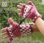 Alpaca Wool Hand Knit Mittens Gloves Iskay - Product id: ALPACAGLOVES09-44 Photo02