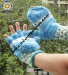 Alpaca Wool Hand Knit Mittens gloves soqta - Product id: ALPACAGLOVES09-48Photo02