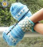Alpaca Wool Hand Knit Mittens gloves soqta - Product id: ALPACAGLOVES09-48Photo03