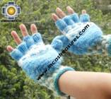 Alpaca Wool Hand Knit Mittens gloves soqta - Product id: ALPACAGLOVES09-48Photo01