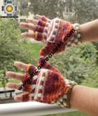 Alpaca Wool Hand Knit Mittens Gloves UC - Product id: ALPACAGLOVES09-43 Photo02