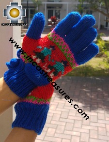 Alpaca Wool Handmade Gloves Cholito