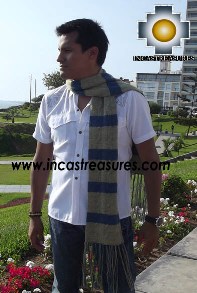 Alpaca Wool Scarf yapa  - Product id: alpaca-scarf-12 Photo03