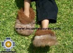 Baby Alpaca Slipper brown Ampato - Product id: ALPACASLIPPERS09-02 Photo02