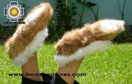 Baby Alpaca Slipper Camel ALPAMAYO - Product id: ALPACASLIPPERS09-01 Photo05