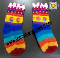 Children Alpaca Handmade Socks Chiri