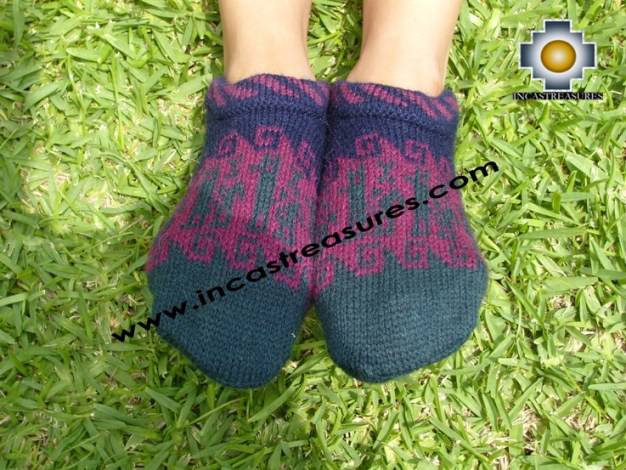 100% Alpaca Socks with designs andahua - Product id: ALPACASOCKS09-04 Photo01