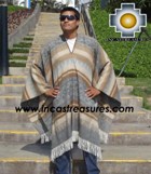 Alpaca Poncho extrafine mamaqucha UNISEX  - Product id: ALPACA-PONCHO12-02 Photo03