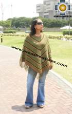 Andean Poncho Hualhua qusqu UNISEX  - Product id: ANDEAN-PONCHO09-01 Photo01