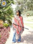 Alpaca Poncho long sumaq UNISEX  - Product id: alpaca-poncho09-12 Photo01