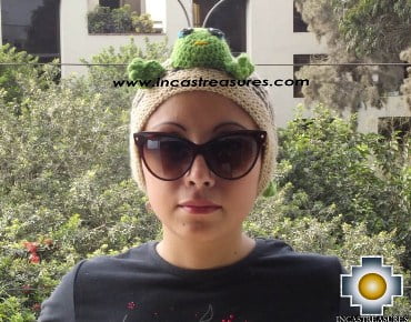 Alpaca Animal Hat Cute Turtle -  Product id: Alpaca-Hats13-06 Photo02