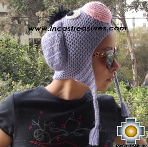 Alpaca Animal Hat Smiling Donkey -  Product id: Alpaca-Hats13-10 Photo01