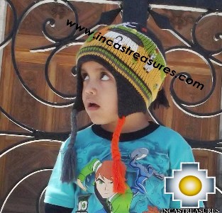 Alpaca Children Hat funny-forest -  Product id: Alpaca-children-Hats13-03 Photo03
