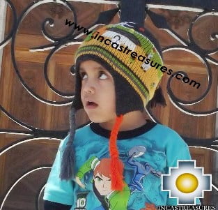 Alpaca Children Hat funny-forest -  Product id: Alpaca-children-Hats13-03 Photo03