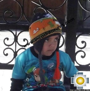 Alpaca Children Hat funny-forest -  Product id: Alpaca-children-Hats13-03 Photo01