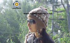 Alpaca Wool Hat Classic Design peru earth -  Product id: Alpaca-Hats09-10 Photo01