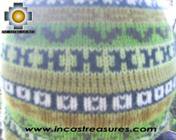 Chullo Hat Andean Design cactus -  Product id: Alpaca-Hats09-20 Photo03