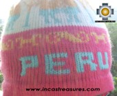 Alpaca Wool Hat Classic Design peru pukayay -  Product id: Alpaca-Hats09-12 Photo03