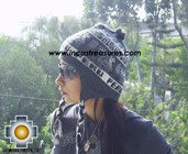 Alpaca Wool Hat Classic Design peru yana -  Product id: Alpaca-Hats09-15 Photo01