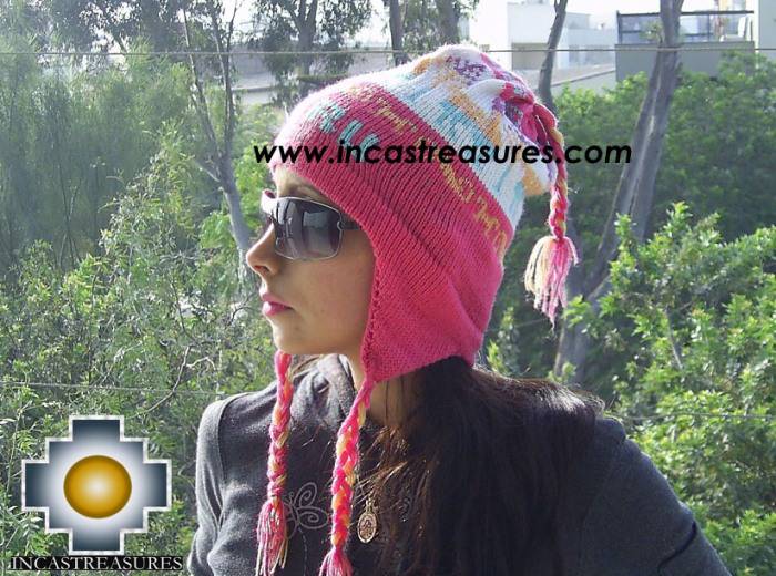 Alpaca Wool Hat Classic Design peru pukayay - Product id: Alpaca-Hats09-12 Photo01